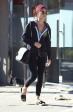 SARAH HYLAND Out Shopping in Studio City 10/16/2018