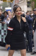 SARAH JEFFERY Arrives at Build Studio in New York 10/08/2018