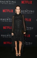 SARAH PAULSON at The Haunting of Hill House Premiere in Los Angeles 10/08/2018