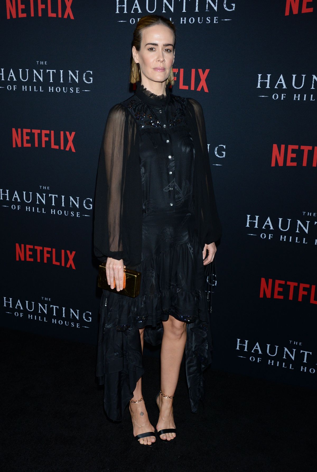 SARAH PAULSON at The Haunting of Hill House Premiere in Los Angeles 10 ...