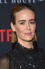SARAH PAULSON at The Haunting of Hill House Premiere in Los Angeles 10/08/2018