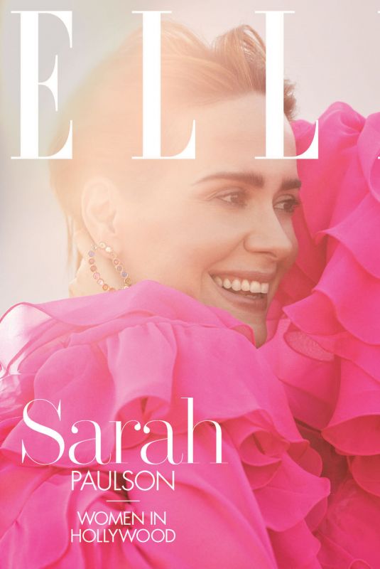 SARAH PAULSON in Elle Women in Hollywood Issue, November 2018