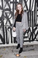 SAVANNAH MAY Out for Dinner in Los Angeles 10/25/2018