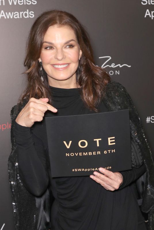 SELA WARD at Stephan Weiss Apple Awards in New York 10/24/2018