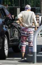 SELMA BLAIR at a Gas Station in Studio City 10/26/2018