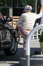 SELMA BLAIR at a Gas Station in Studio City 10/26/2018