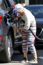 SELMA BLAIR at a Gas Station in Studio City 10/26/2018