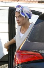 SELMA BLAIR at a Gas Station in Studio City 10/26/2018