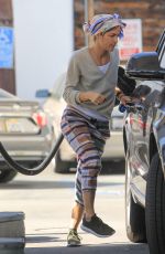 SELMA BLAIR at a Gas Station in Studio City 10/26/2018