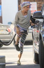 SELMA BLAIR at a Gas Station in Studio City 10/26/2018
