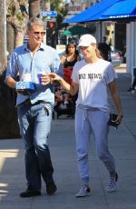 SELMA BLAIR Out for Coffee in Studio City 10/08/2018