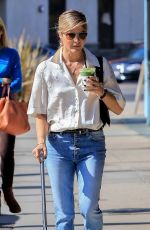SELMA BLAIR Utilizes a Cane Out in Studio City 10/29/2018