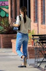 SELMA BLAIR Utilizes a Cane Out in Studio City 10/29/2018
