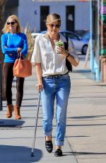 SELMA BLAIR Utilizes a Cane Out in Studio City 10/29/2018