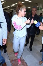 SHAKIRA at Mexico City International Airport 10/10/2018