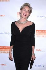 SHARON STONE at Drugs for Neglected Diseases Initiative Gala in New York 10/24/2018