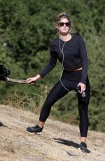 SHAUNA SEXTON Out with Her Dog in Los Angeles 10/15/2018