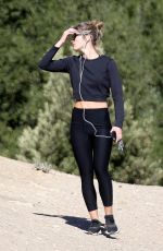 SHAUNA SEXTON Out with Her Dog in Los Angeles 10/15/2018