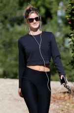SHAUNA SEXTON Out with Her Dog in Los Angeles 10/15/2018