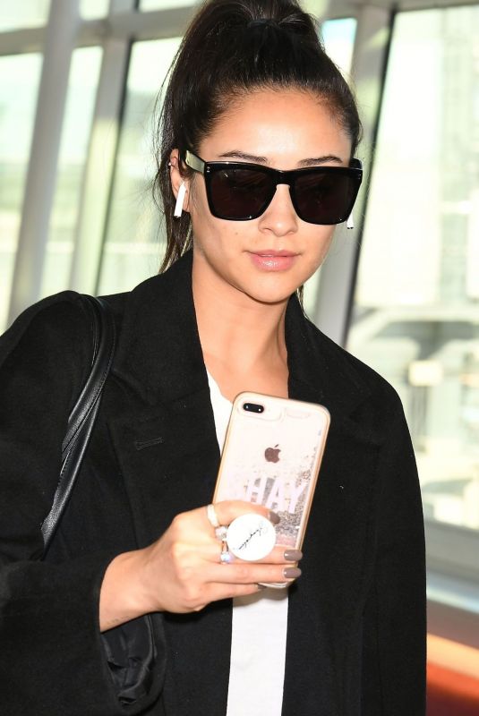 SHAY MITCHELL Arrives at Haneda Airport in Tokyo 10/29/2018