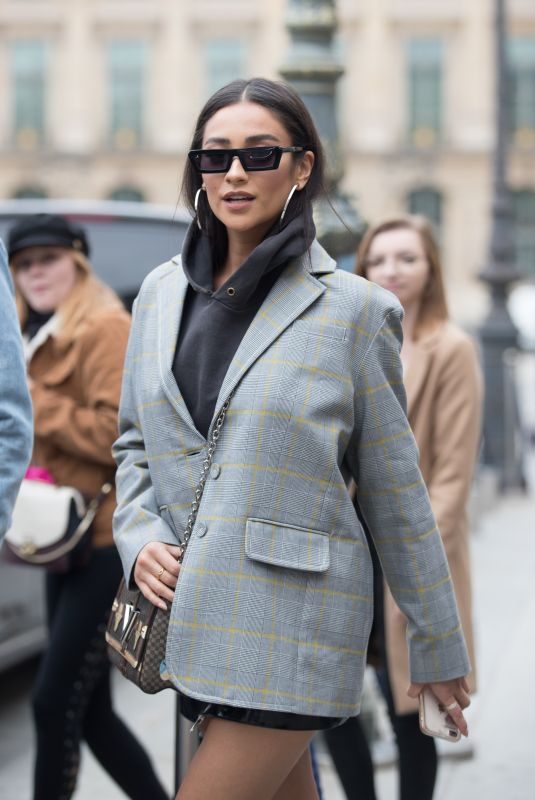 SHAY MITCHELL Leaves Her Hotel in Paris 10/02/2018