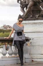SHAY MITCHELL Out and About in Paris 10/03/2018