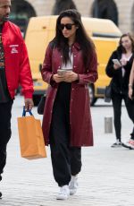 SHAY MITCHELL Shopping at Louis Vuitton in Paris 10/03/2018