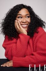 SHONDA RIMESin Elle Women in Hollywood Issue, November 2018