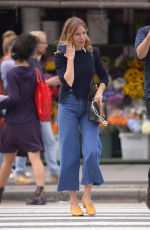 SIENNA MILLER in Denim Out in New York 10/01/2018