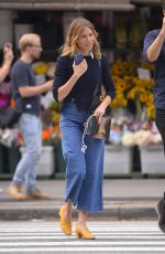 SIENNA MILLER in Denim Out in New York 10/01/2018