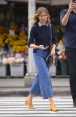 SIENNA MILLER in Denim Out in New York 10/01/2018