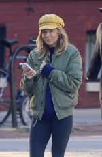 SIENNA MILLER Out and About in New York 10/17/2018