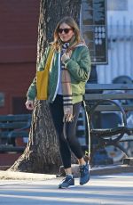 SIENNA MILLER Out and About in New York 10/17/2018