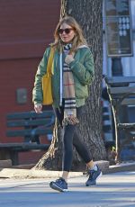 SIENNA MILLER Out and About in New York 10/17/2018