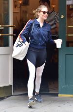 SIENNA MILLER Out for a Coffee in New York 10/01/2018