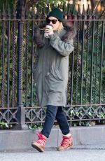 SIENNA MILLER Out for Coffee in New York 10/25/2018