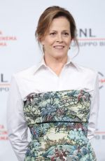 SIGOURNEY WAVER at a Photocall at Rome Film Fest 10/24/2018