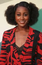 SIMONA BROWN at The Little Drummer Girl Premiere at BFI London Film Festival 10/14/2018