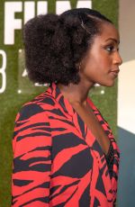 SIMONA BROWN at The Little Drummer Girl Premiere at BFI London Film Festival 10/14/2018