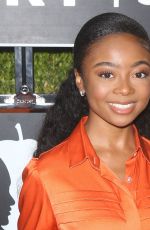 SKAI JACKSON at Los Angeles No Kid Hungry Dinner 10/26/2018