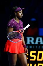 SLOANE STEPHENS at 2018 VTB Kremlin Cup International in Moscow 10/17/2018