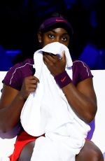 SLOANE STEPHENS at 2018 VTB Kremlin Cup International in Moscow 10/17/2018
