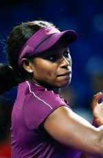 SLOANE STEPHENS at 2018 VTB Kremlin Cup International in Moscow 10/17/2018