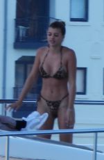 SOFIA RICHIE in Bikini at a Yacht in Sydney 10/30/2018