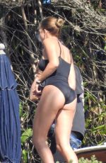 SOFIA RICHIE in Swimsut at a Pool Party in Malibu 10/01/2018