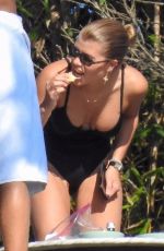 SOFIA RICHIE in Swimsut at a Pool Party in Malibu 10/01/2018