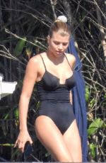 SOFIA RICHIE in Swimsut at a Pool Party in Malibu 10/01/2018