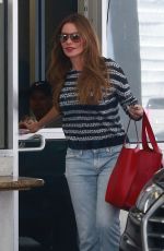 SOFIA VERGAR at a Valet in Beverly Hills 10/18/2018