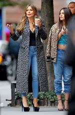 SOFIA VERGARA at a Photoshoot in New York 10/26/2018