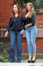 SOFIA VERGARA at a Photoshoot in New York 10/26/2018